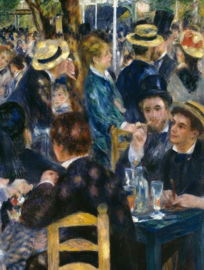 The Moulin de la Galette by Pierre Auguste Renoir