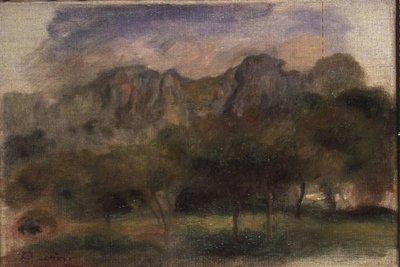 Les Alpilles by Pierre Auguste Renoir