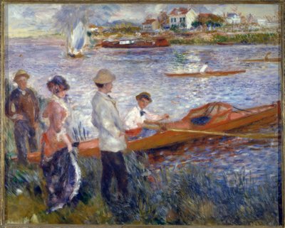 The Rowers at Chatou by Pierre Auguste Renoir