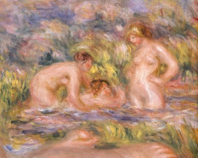 The Bathers by Pierre Auguste Renoir