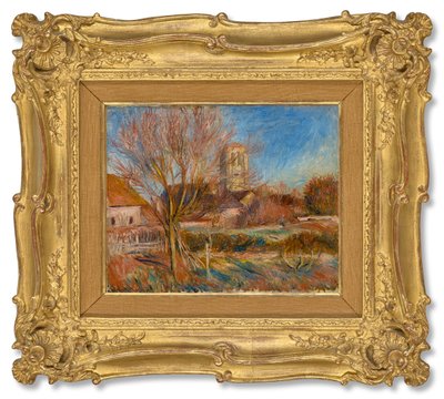 The Church at Essoyes by Pierre Auguste Renoir