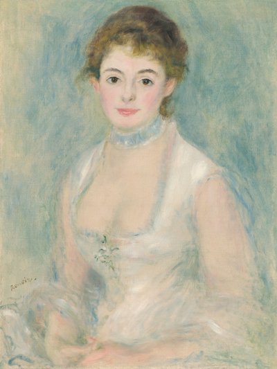 Madame Henriot, c. 1876 by Pierre Auguste Renoir
