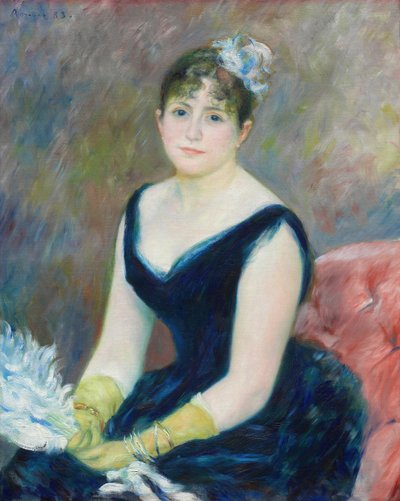 Madame Léon Clapisson by Pierre Auguste Renoir