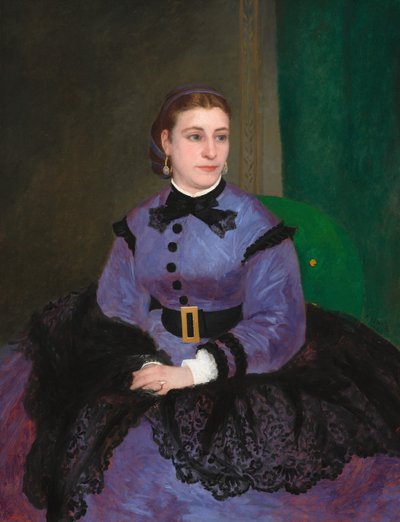Mademoiselle Sicot by Pierre Auguste Renoir