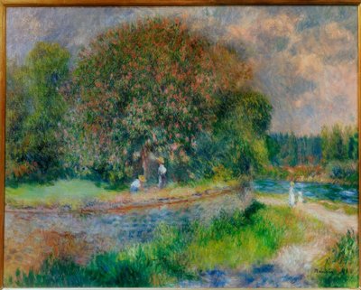 Flowering Chestnut Tree by Pierre Auguste Renoir