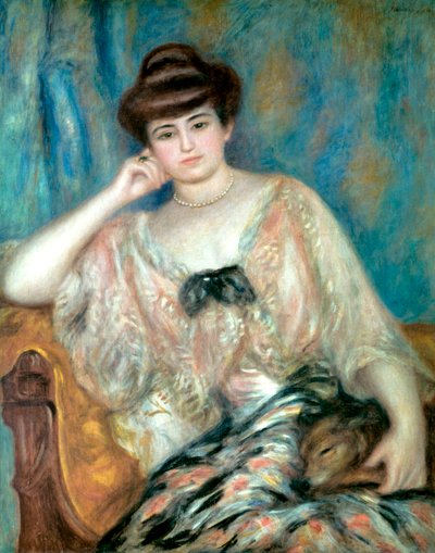 Misia Sert, 1904 by Pierre Auguste Renoir