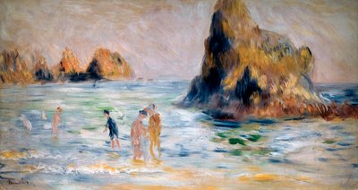 Moulin Huet Bay, Guernsey, c1883 by Pierre Auguste Renoir