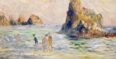 Moulin Huet Bay, Guernsey, c.1883 by Pierre Auguste Renoir