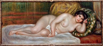 Naked Woman Reclining (Gabrielle) by Pierre Auguste Renoir