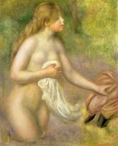 Nude in Brook by Pierre Auguste Renoir