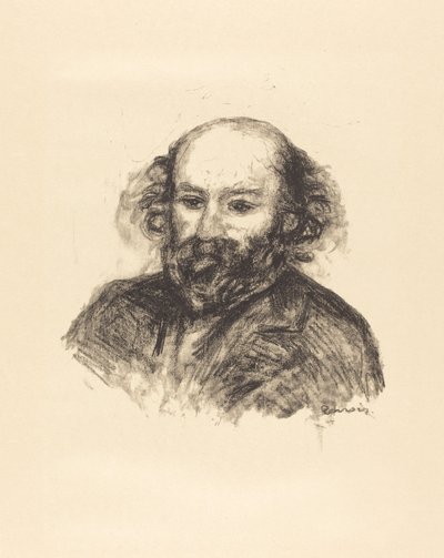 Paul Cézanne, 1902 by Pierre Auguste Renoir