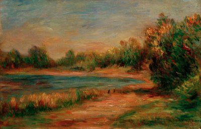 Landscape in Guernsey by Pierre Auguste Renoir