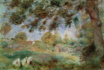 Spring Landscape by Pierre Auguste Renoir