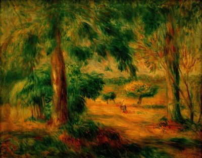 Landscape of the South by Pierre Auguste Renoir
