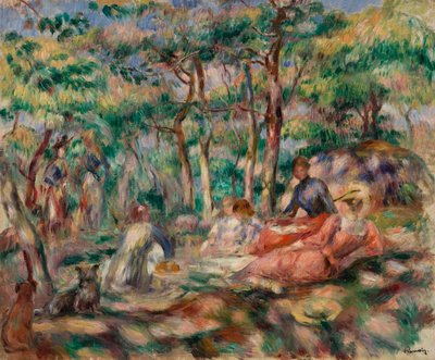 Picnic by Pierre Auguste Renoir