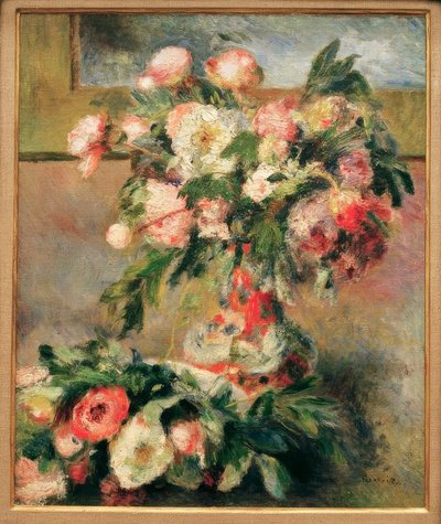 Peonies by Pierre Auguste Renoir
