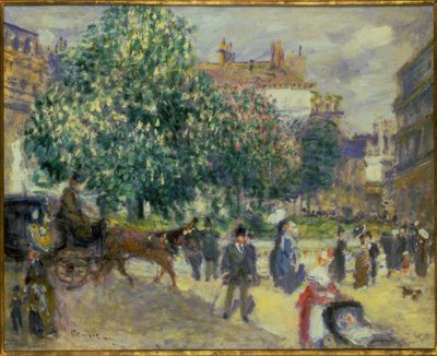 Place de la Trinité by Pierre Auguste Renoir