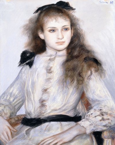 Portrait of Madeleine Adam, 1887 by Pierre Auguste Renoir