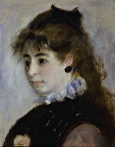 Portrait of Madame Henriot by Pierre Auguste Renoir