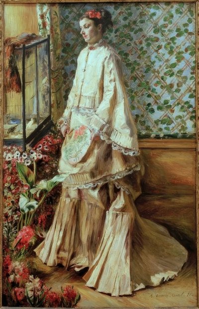 Portrait of Rapha by Pierre Auguste Renoir