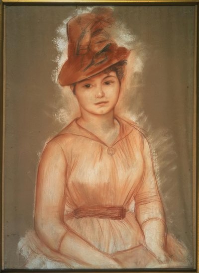 Portrait of a Woman by Pierre Auguste Renoir