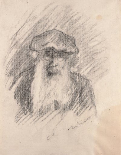 Portrait of Camille Pissarro, c.1893-94 by Pierre Auguste Renoir