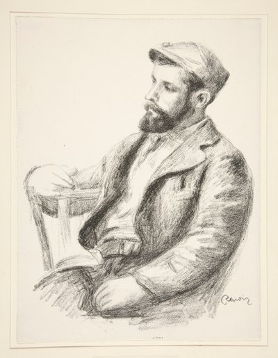 Portrait of Louis Valtat by Pierre Auguste Renoir