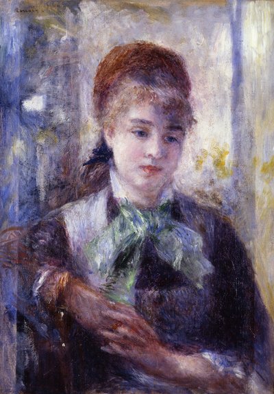 Portrait of Nini Lopez by Pierre Auguste Renoir