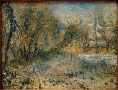 Snow Landscape by Pierre Auguste Renoir