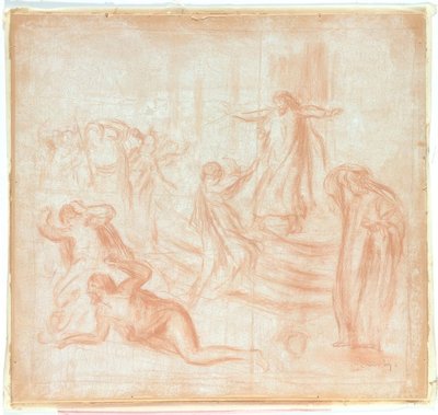 Sketch for Oedipus Rex by Pierre Auguste Renoir