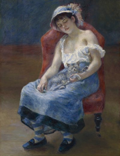 Sleeping Girl by Pierre Auguste Renoir