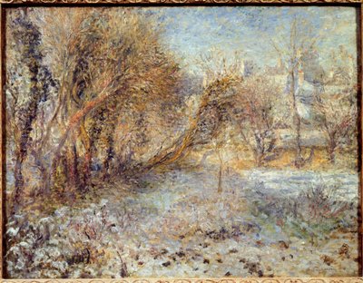 Snowy Landscape by Pierre Auguste Renoir