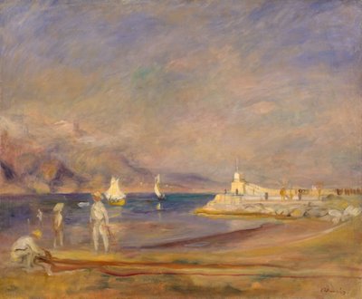 St Tropez, France by Pierre Auguste Renoir