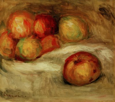 Still Life with Apples by Pierre Auguste Renoir