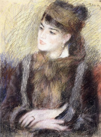 Study of a Woman by Pierre Auguste Renoir