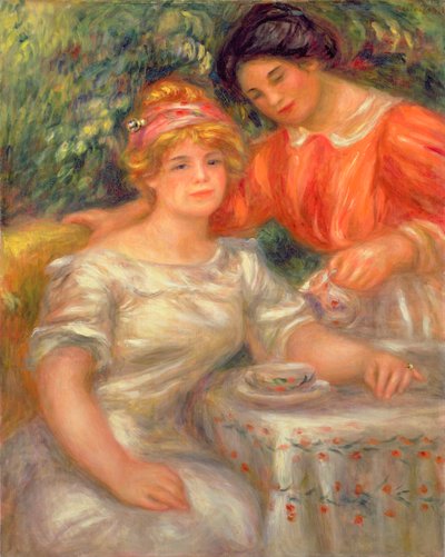Tea Time by Pierre Auguste Renoir