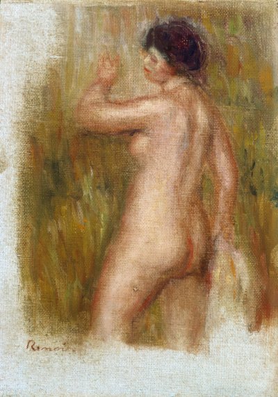 The Bather by Pierre Auguste Renoir