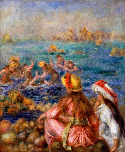 The Bathers by Pierre Auguste Renoir