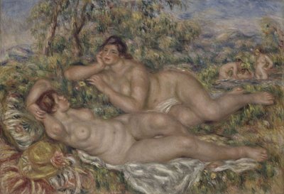 The Bathers by Pierre Auguste Renoir