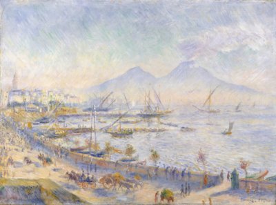 The Bay of Naples by Pierre Auguste Renoir