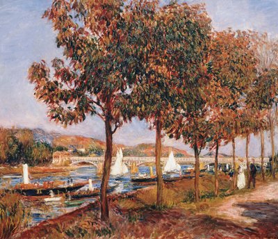 The Bridge at Argenteuil by Pierre Auguste Renoir