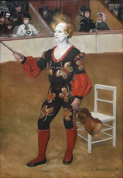 The Clown by Pierre Auguste Renoir