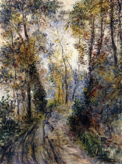 The Forest Path by Pierre Auguste Renoir