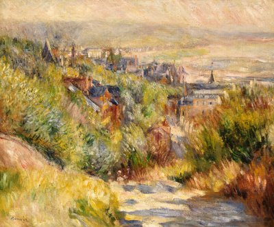 The Heights of Trouville by Pierre Auguste Renoir