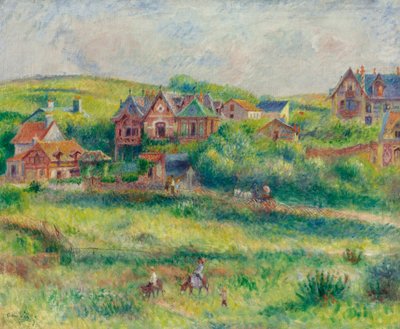 The House of Blanche Pierson, Pourville by Pierre Auguste Renoir