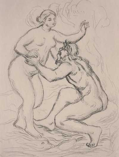 The River Scamander, c.1900 by Pierre Auguste Renoir