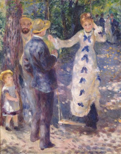 The Swing by Pierre Auguste Renoir