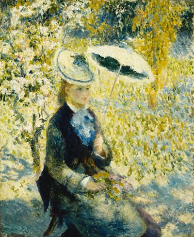 The Umbrella by Pierre Auguste Renoir