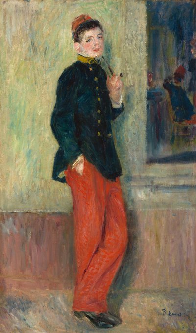 The Young Soldier, c. 1880 by Pierre Auguste Renoir