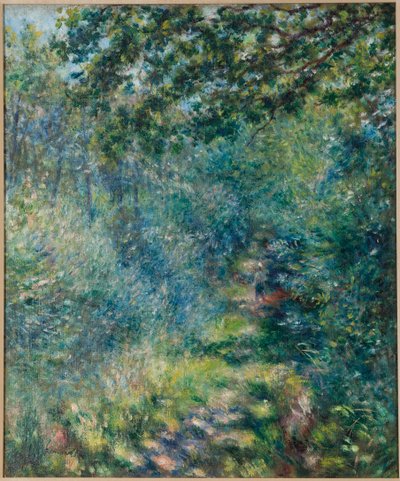 Trail in the Woods by Pierre Auguste Renoir
